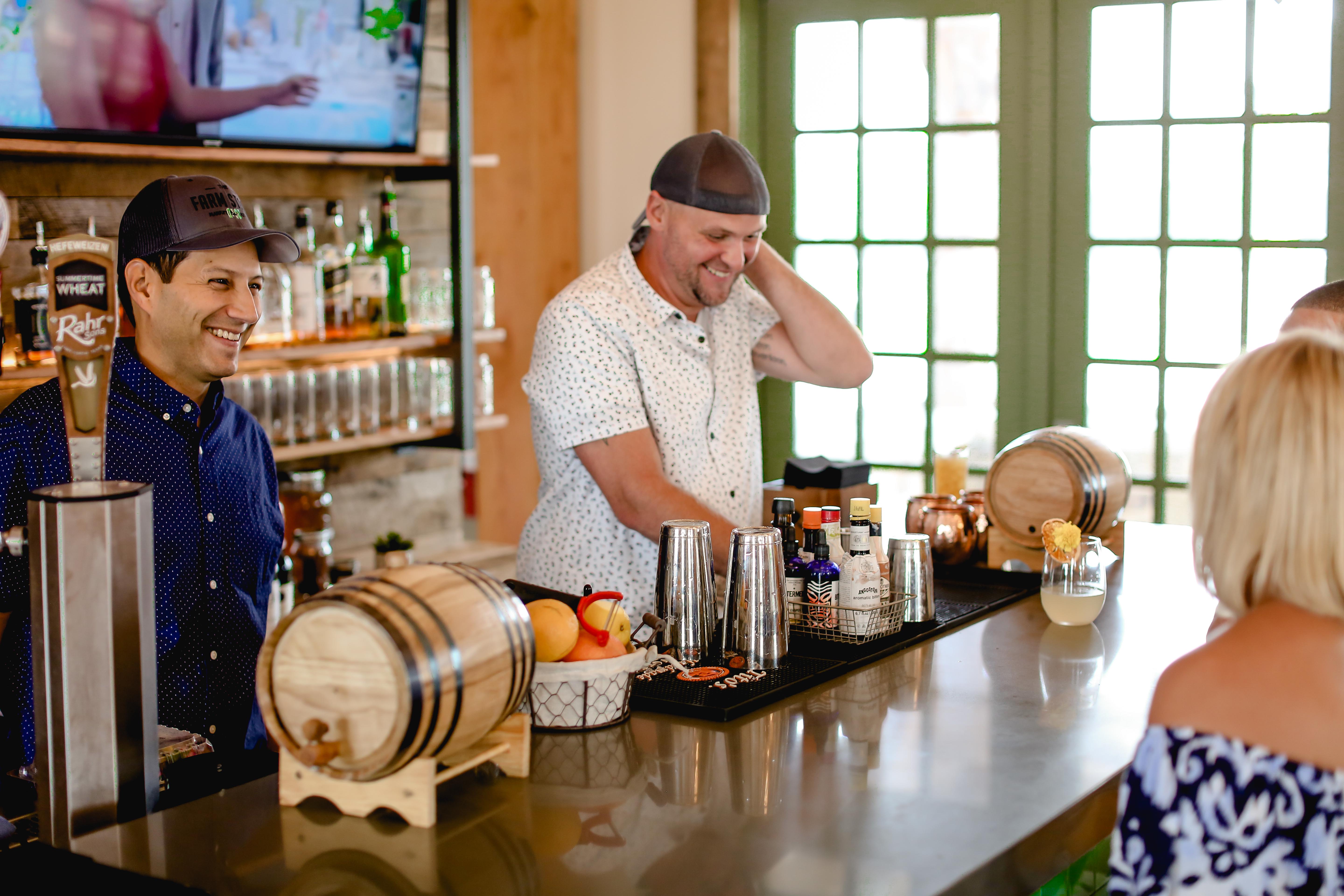 farm stand bar